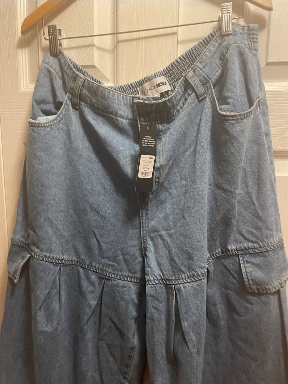 Fashion Nova Light Wash Denim pants